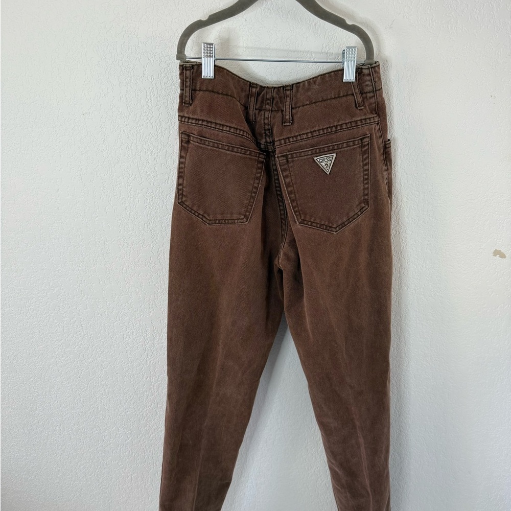 Vintage Guess Brown Cotton Jeans